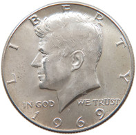 UNITED STATES OF AMERICA HALF DOLLAR 1969 D #s094 0029 - 1964-…: Kennedy