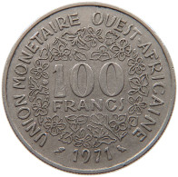 WEST AFRICAN STATES 100 FRANCS 1971 #s090 0177 - Altri – Africa