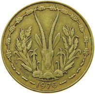 WEST AFRICAN STATES 10 FRANCS 1976 #s089 0145 - Altri – Africa