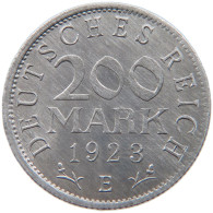 GERMANY WEIMAR 200 MARK 1923 E #s089 0603 - 200 & 500 Mark