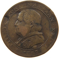 VATICAN SOLDO 1867 #s098 0293 - Vaticano