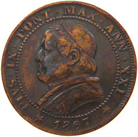 VATICAN SOLDO 1867 #s098 0295 - Vaticano