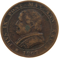 VATICAN SOLDO 1867 #s098 0283 - Vaticano