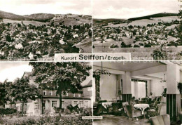 72895024 Seiffen Erzgebirge Zentrag Ferienheim Nussknackerbaude Panorama Schwart - Seiffen