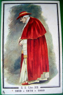 Belle Cpa TUCK Précurseur  UN MOT A LA POSTE , S.S LEON XIII  PAPE   1903 . EARLY PC POPE - Papi