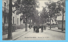 Luxembourg-Mondorf-les-Bains-Bad+/-1910-Avenue De La Gare-Ecclésiastique-Curé-Animé-Edit.N.Schumacher, Mondorf -Rare - Mondorf-les-Bains