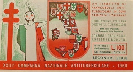 1960 XXIII CAMPAGNA NAZIONALE ANTITUBERCOLARE LIBRETTO - Erinnophilie