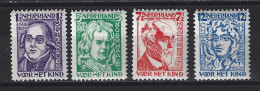 NVPH Nederland Netherlands Pays Bas 220  221 222 223 MN/Postfris Kinderzegels Children Stamps Timbres D'enfants 1928 - Ongebruikt