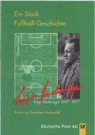 Germany Deutschland 1997 Fußball Football Player Sepp Herberger, Canceled In Berlin - 1991-2000