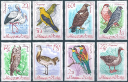 C5658c Hungary Animal Bird-of-Prey Nature Protection Full Set MNH - Songbirds & Tree Dwellers