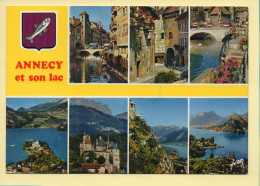 74. ANNECY Et Son Lac – Multivues / Blason (voir Scan Recto/verso) - Annecy-le-Vieux