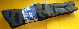 CHAUSSETTES CAMOUFLEES POUR LE FROID EN LOT DE 3 , POINTURE 43/46 , 63% DE COTON ,  ETAT NEUF VOIR PHOTOS . POUR TOUT R - Equipement