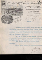 18) Ancienne Papier à Entête Chauffage - Fourneaux - Odelin Frères - Paris - 1908. - 1900 – 1949