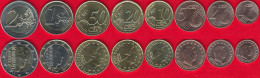 Luxembourg Euro Full Set (8 Coins): 1 Cent - 2 Euro 2024 UNC - Luxemburgo
