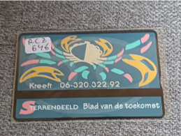 NETHERLANDS - RCZ646 - ZODIAC - HOROSCOPE - KREEFT - 1.000 EX. - Private