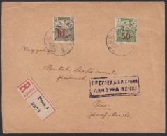 Baranya, 1919, Registered Cover, Pecs - Baranya