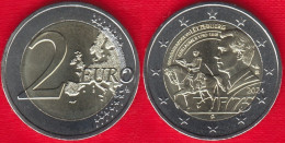 Luxembourg 2 Euro 2024 "Grand Duke Guillaume II" BiMetallic UNC - Luxembourg