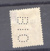 Levant  :  Yv  6  (o)  Perfin BIO - Used Stamps