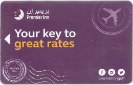 EMIRATI ARABI KEY HOTEL  Premier Inn Gulf - Your Key To Great Rates - Hotel Keycards