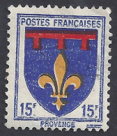 FRANCIA 1943 - Yvert 574° - Stemma | - 1941-66 Coat Of Arms And Heraldry