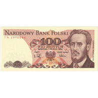 Billet, Pologne, 100 Zlotych, 1988, KM:143e, NEUF - Poland
