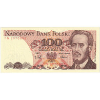 Billet, Pologne, 100 Zlotych, 1988, KM:143e, NEUF - Polonia