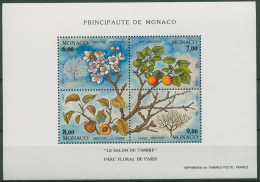 Monaco 1994 SALON DU TIMBRE Paris Vier Jahreszeiten Block 65 Postfrisch (C91313) - Blocks & Kleinbögen