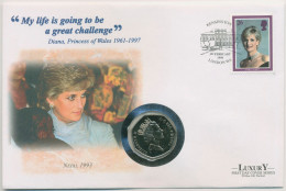 Großbritannien 1998 Prinzessin Diana Numisbrief 50 Pence (N289) - 50 Pence