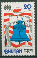 Bhutan 1978 Unabhängigkeit USA Freiheitsglocke 718 A Postfrisch - Bhoutan