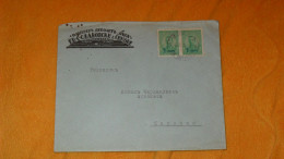 ENVELOPPE ANCIENNE DATE ?../ A IDENTIFIER..PAYS BULGARIE ?..YOUGOSLAVIE ?..RUSSIE ?...CACHET + TIMBRES X2 - Sonstige - Europa