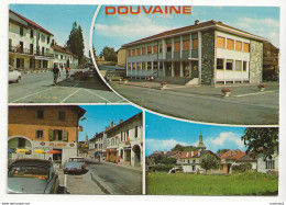 74 DOUVAINE N°7653 Café Du Marché La Poste Hôtel Citroën DS Ami 6 Renault 4L - Douvaine