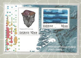 Sweden 2007 International Polar Year, Mi Bloc 23, MNH(**) - Ungebraucht