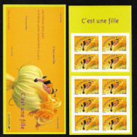 France Carnet N°BC 3634   "C'est Une Fille "     Neufs * * TB Jamais Plié Au Prix De La Poste En 2004 Soldé ! ! ! - Gelegenheidsboekjes