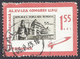 ROMANIA 1963 - Yvert A182° - UPU | - Gebruikt