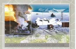 Iceland Island  2007 International Polar Year, Mi Bloc 42, MNH(**) - Nuovi