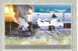 Iceland Island  2007 International Polar Year, Mi Bloc 42, MNH(**) - Ungebraucht