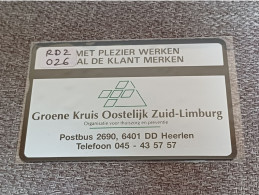 NETHERLANDS - RDZ026 - Groene Kruis Heerlen - 1.000 EX. - Privat