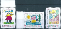 C5660c Hungary Art Children Painting Drawing Full Set MNH - Nuovi