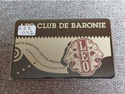 NETHERLANDS - RDZ042 - Leo Club De Baronie - 1.000 EX. - Privat