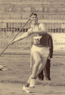 CPM GF 1 - ATHLETISME - ITALIE - 100 ANNI ATLETICA ITALIANA - CARLO LIEVORE - PRIMATISTA MONDIALE GIAVELLOTTO - 1961 - Atletiek