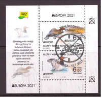 Türkisch-Zypern / Turkish Republic Of Northern Cyprus / Chypre Turc 2021 Block/souvenir Sheet EUROPA Gestempelt/used - 2021