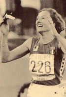 CPM GF 1 - ATHLETISME - ITALIE - 100 ANNI ATLETICA ITALIANA - GABRIELLA DORIO - CAMPIONESSA OLIMPICA 1500 M - 1984 - Atletica
