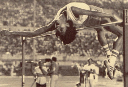CPM GF 1 - ATHLETISME - ITALIE - 100 ANNI ATLETICA ITALIANA - SARA SIMEONI - CAMPIONESSA OLIMPICA ALTO - 1980 MOSCOU - Atletiek