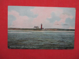 Monomoy Point . Light House Cape Cod  Massachusetts  .  Ref 6335 - Cape Cod