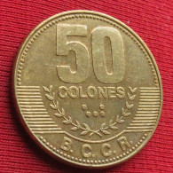 Costa Rica 50 Colones 2015 KM# 231.1b Lt 1472 *VT - Costa Rica