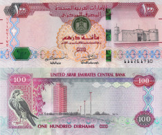 UNITED ARAB EMIRATES, 100 Dirhams, 2018, Pick New, UNC - Emirati Arabi Uniti