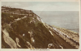 BX79.  Vintage Postcard.  Zig Zag Path, Bournemouth. - Bournemouth (tot 1972)
