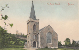 BX18.  Vintage Postcard. The Parish Church, Strone. Argyllshire. - Argyllshire