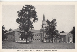 BX22. Vintage US Postcard.  School Of Religion.  Butler University. Indianapolis. I N - Indianapolis