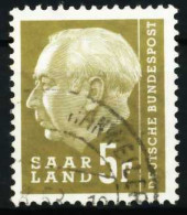 SAAR OPD 1957 Nr 411 Zentrisch Gestempelt X5FA2F2 - Used Stamps
